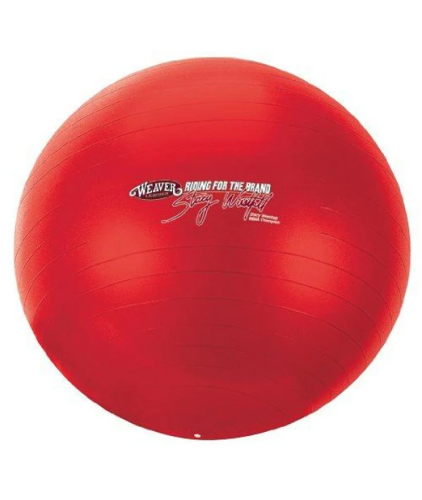 Weaver Leather Stacy Westfall Activity Ball, Large, Red - Image 2