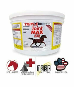Joint MAX Triple Strength EQ GRANULES For Horses - Support Joint Health - Vitamins Minerals Omega 3 Fatty Acids Antioxidants - 180 Doses