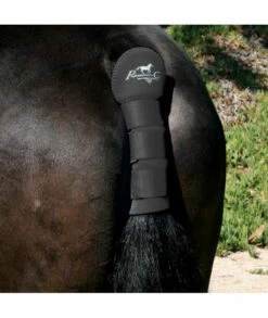 Professional Choice Adjustable Western Horse Tail Wraps Black