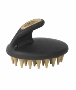 Weaver Leather Palm-Held Coarse Curry Comb, Black/Tan