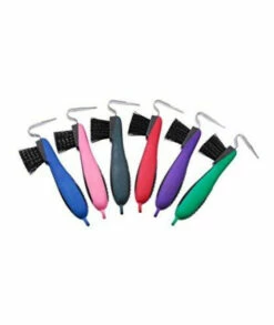 Tough-1 Great Grips Hoof PickBrushes - 6 Pack