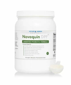 Arthur Andrew Medical, Novequin DPF, Digestive Probiotic Formula For Large Animals, Prebiotics, Probiotics, And Enzymes, Non-GMO, 1000 Grams