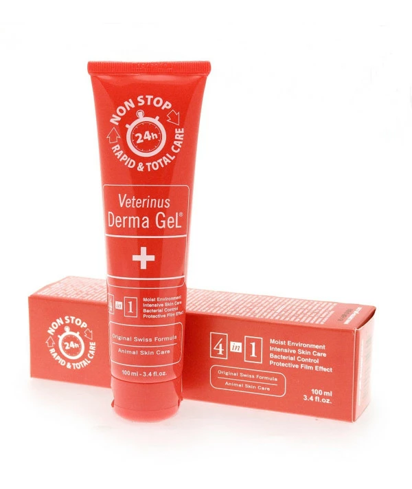 Veterinus Derma GeL? Tube 100mL - 3.4 Fl.oz. X 5 Tubes (PRO-Pack $10 Saving)