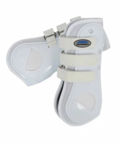 Weatherbeeta Dynamic Open Front Boots White Warmblood