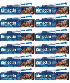Bimectin Ivermectin Paste Horse Wormer (1.87 Ivermectin) - 12 DOSES