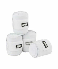 Roma Elastic Fleece Combi Bandage White 3