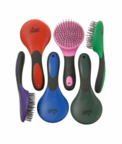 Tough-1 Brush Great Grip Mane Tail Efficient Design Turquoise 68-907