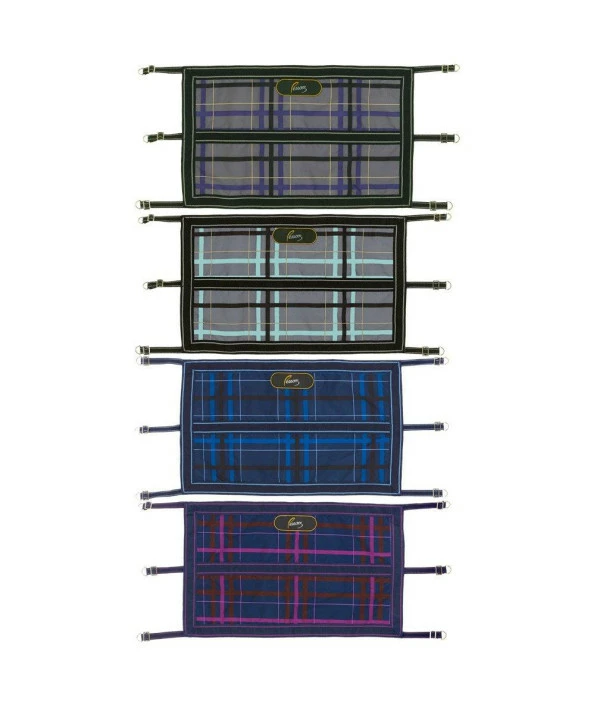 Pessoa Alpine 1200D Stall Guard NavyMagenta Plaid