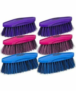 Tough-1 Brush Set 6 Pack Comfort Grip 8 X 2 Multi-color 68-2076