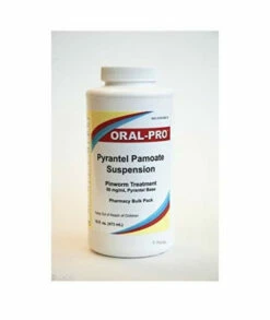 Aurora 50Mg/Ml Oral Pro Pyrantel Pamoate Oral Suspension, 16 Ounce, White
