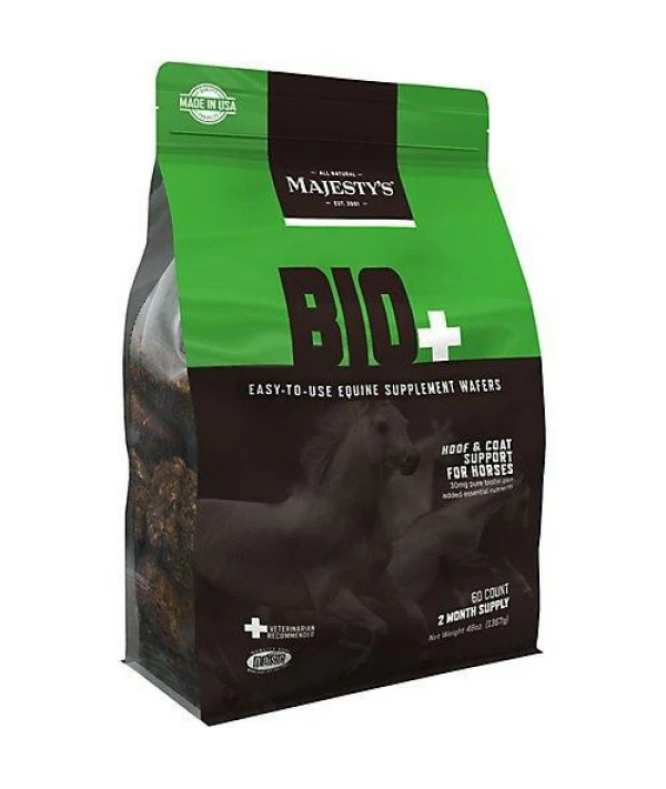 Majestys Bio Plus Hoof Wafers 60 Count