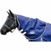 Weatherbeeta Comfitec Essential Neck Cover Blanket Lite Navysilverred Pony Small