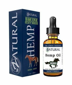 Zatural Equine Hemp Oil 3,000mg - Hemp Seed Oil For Horses - Advanced Equine Formula (3,000mg)