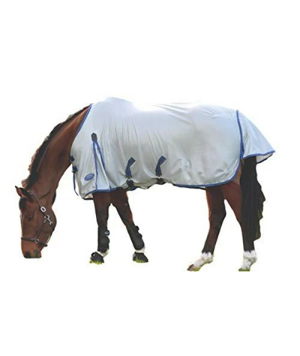 Weatherbeeta Comfitec Airflow Ii Standard Neck Fly Sheet - Greybluegrey 84