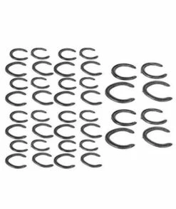 Pangding Valentines Day Carnival Durable 10Pair Wear Resistant Training Match Horseshoe Steel Horseshoe Non-Toxic For Horseshoe Horse Supply