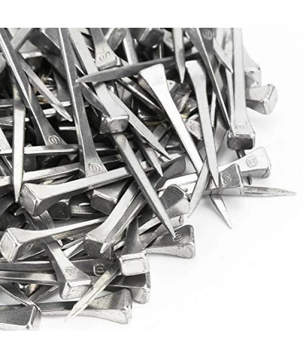 Chiwe Horseshoe Nail E6 Horseshoe Nail Securing Firmly Horse Tool Accessory 2.13Inch Horse Hoof Nail For Pasture Horse