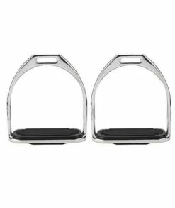 Yunnyp Galvanized Iron Horse Stirrupiron Horse Stirrups With Black Rubber Horse Mat