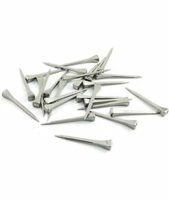 Ljzxh Horseshoe Nails 50Pcs Steel Horseshoe Nail E2E3E4E5E6 Equestrian Sport Equipment Horse Training Supplies Tool Durable (Color : 50Pcs E3 45Mm)