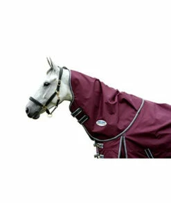 Weatherbeeta Comfitec Plus Dynamic Ii Neck Rug Lite Maroongreywhite X-Large