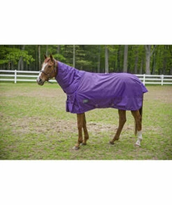 Tuffrider 1680 D Super Comfy Heavy Weight 350 Gms Detachable Neck Blanket- Purple-75