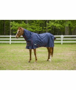 Tuffrider 1200D Winter Comfy Detachable Neck Sheet- Navy- 81