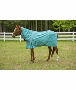 Tuffrider 1200D Winter Comfy Detachable Neck Sheet- Turquoise- 69